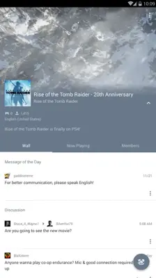 PlayStation Communities android App screenshot 5